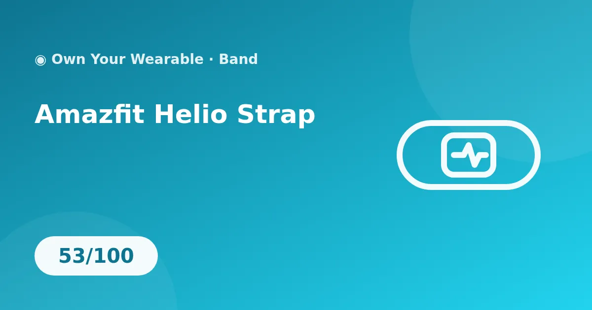 Amazfit Helio Strap illustration