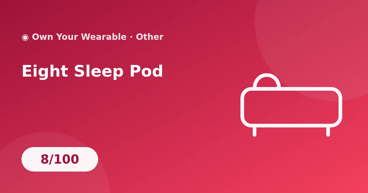 Eight Sleep Pod illustration
