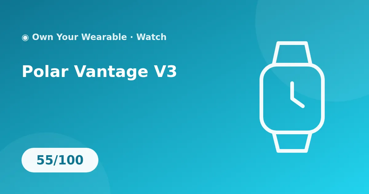 Polar Vantage V3 illustration
