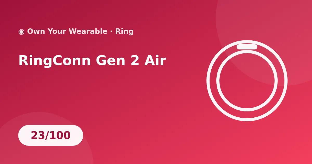 RingConn Gen 2 Air illustration