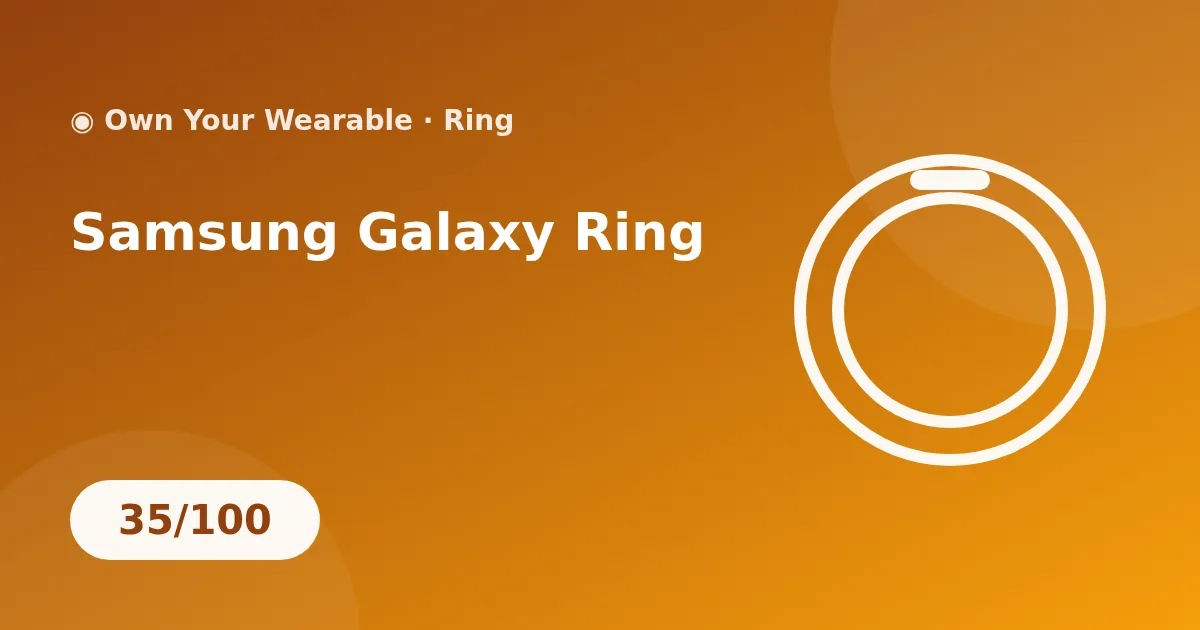 Samsung Galaxy Ring illustration